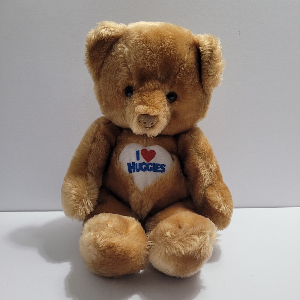 Russ I Love Huggies Brown Teddy Bear
